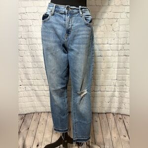 Old Navy Women's Boyfriend Jeans in Medium Blue